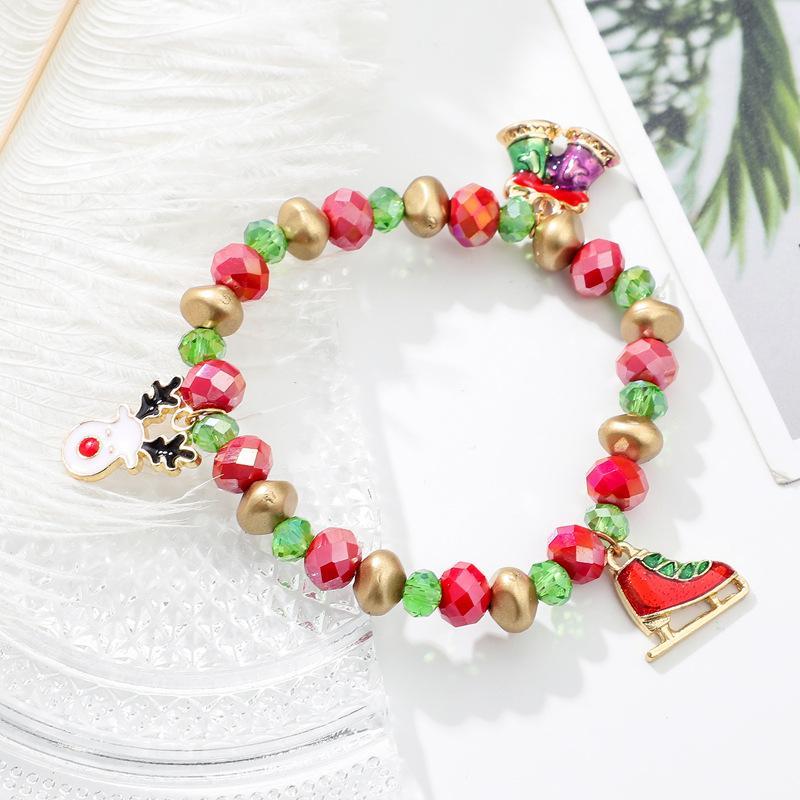 MOQ:6PCS Christmas color bracelet wholesale