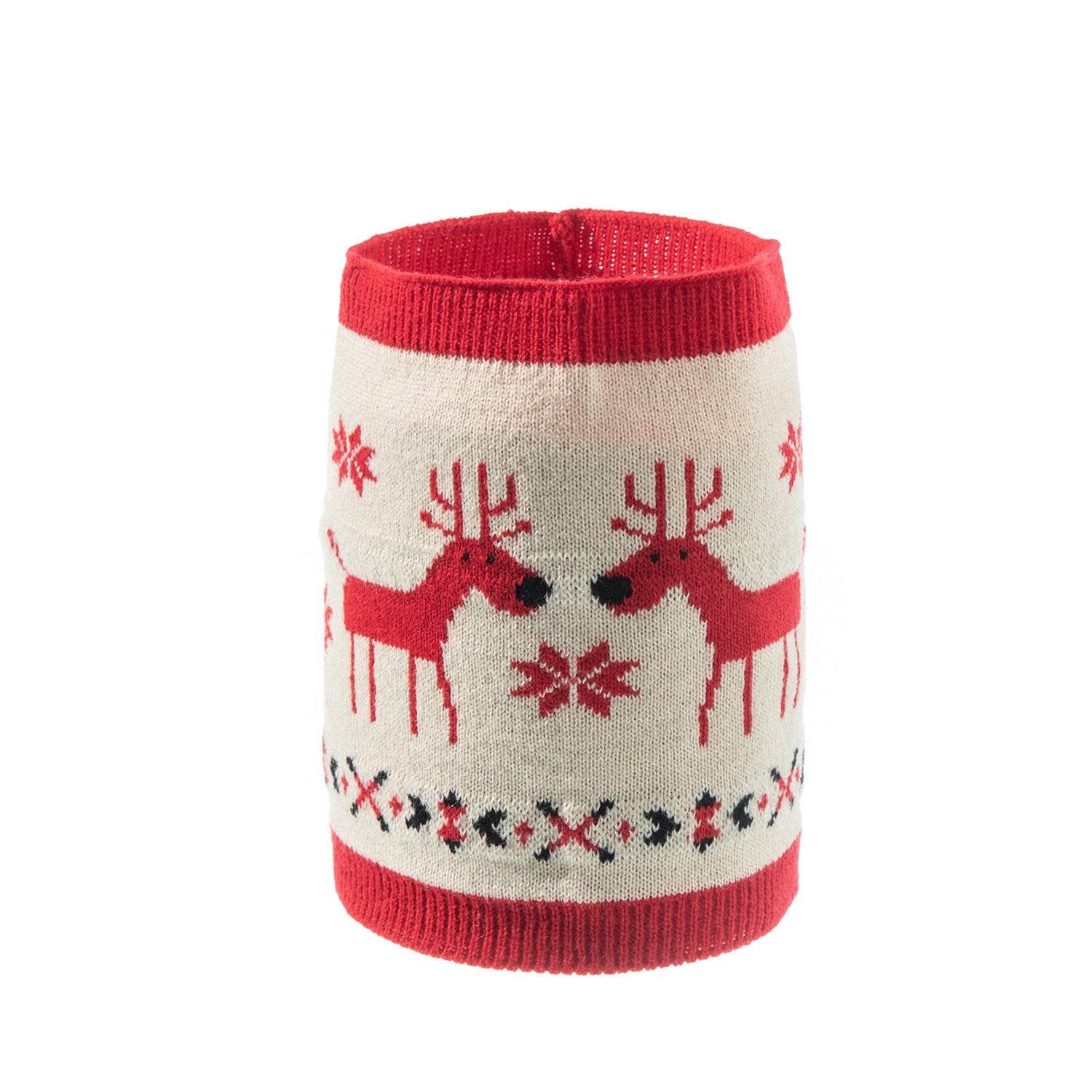Toddler Kids Christmas Reindeer Print Hat & Ring Scarf Wholesale