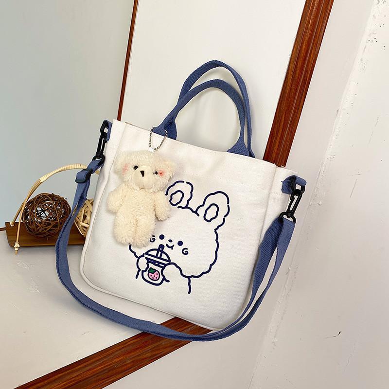 MOQ 4PCS Kids Cartoon Graphic Shoulder Bag With Bag Charm Wholesale