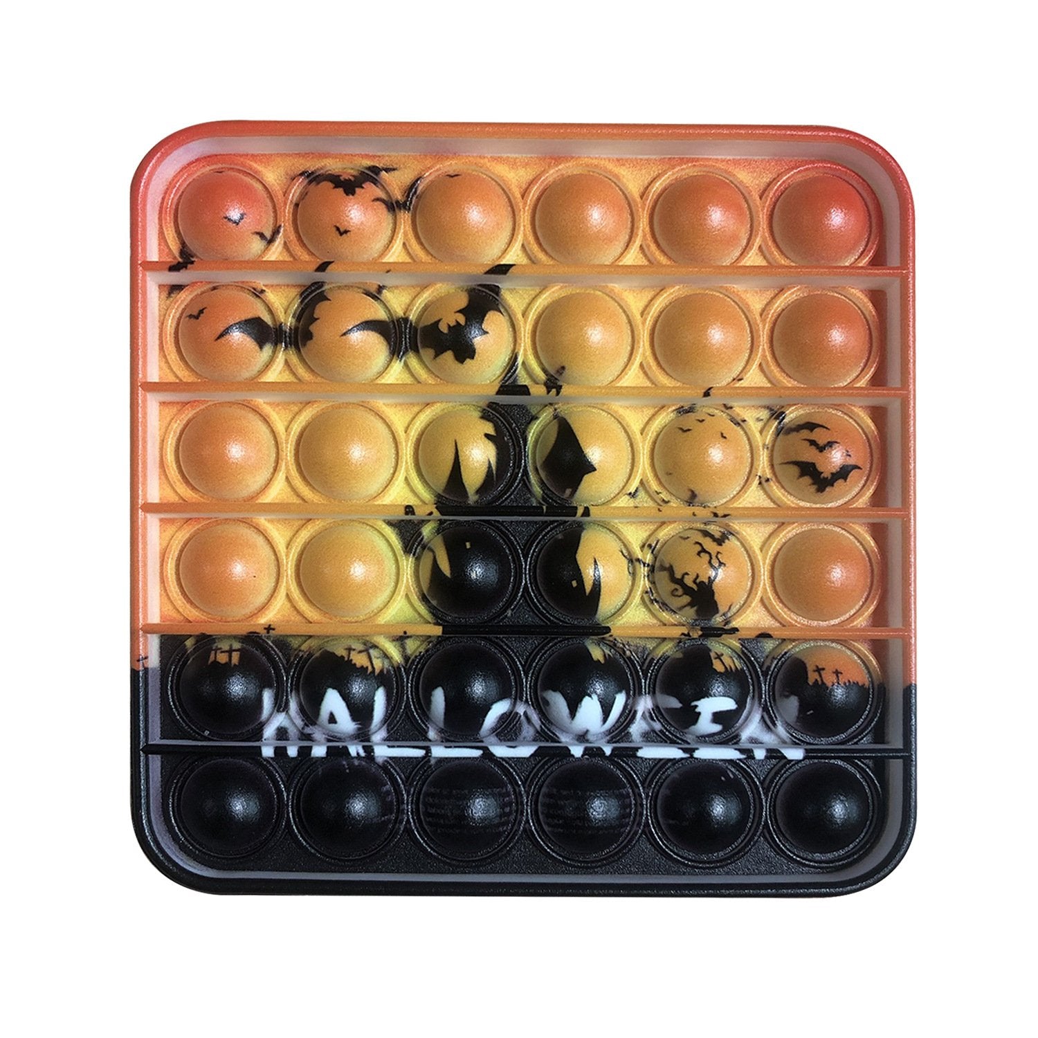 Halloween Pop Its Fidget Push Bubble Toy