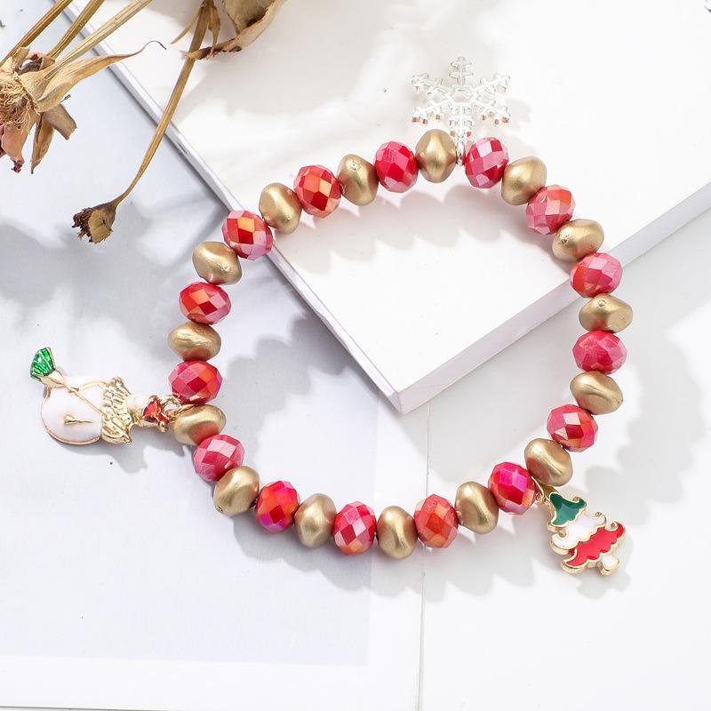 MOQ:6PCS Christmas color bracelet wholesale