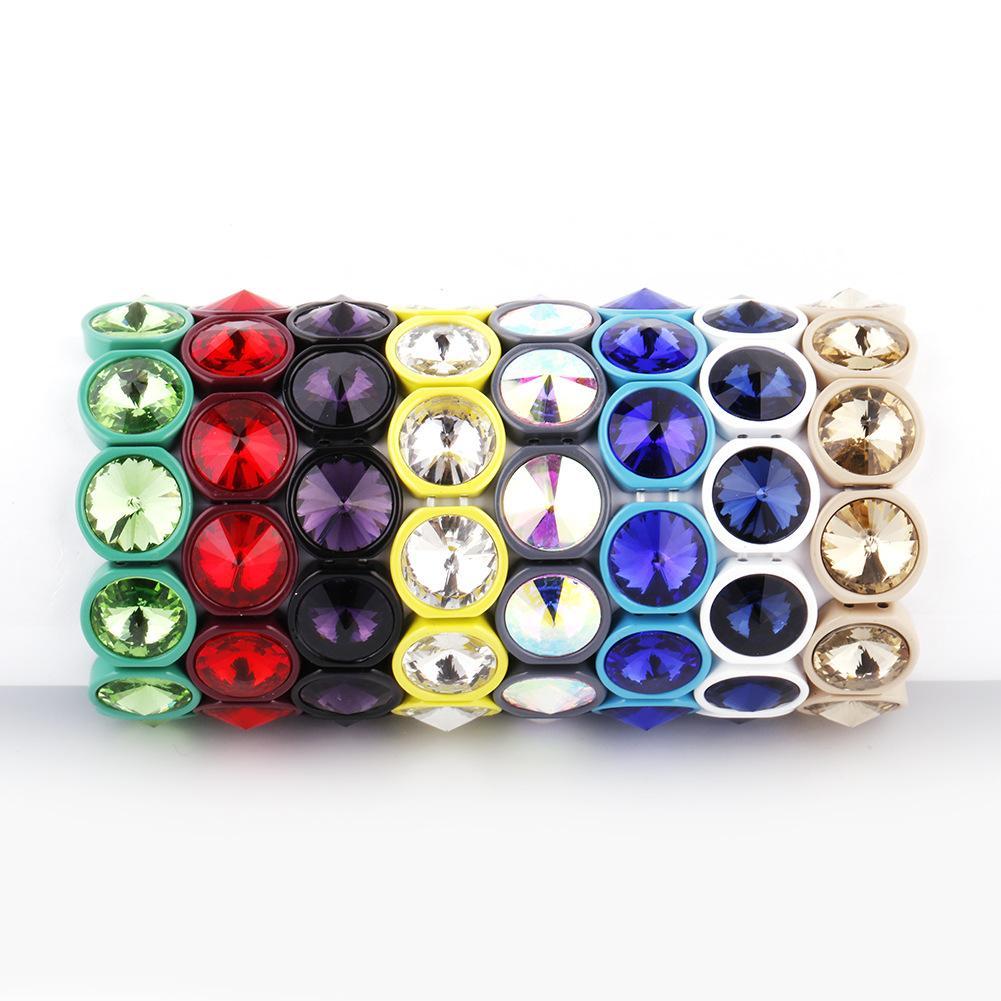 MOQ 3PCS Bohemian Stained Glass Beaded Bracelet Wholesale