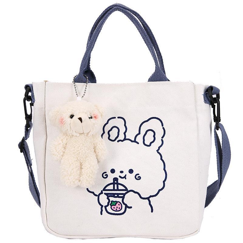 MOQ 4PCS Kids Cartoon Graphic Shoulder Bag With Bag Charm Wholesale