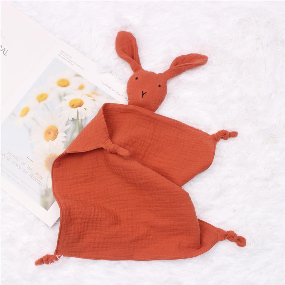 4PCS+ Cotton gauze soothing towel doll saliva towel Wholesale