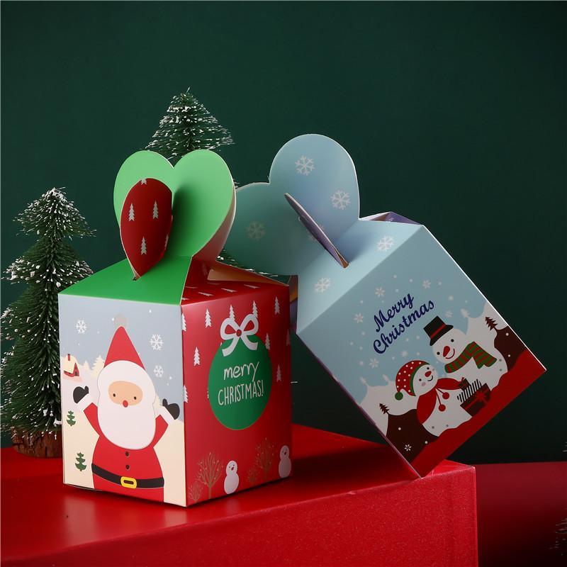 MOQ 20PCS Christmas gift apple box Apple packing box wholesale