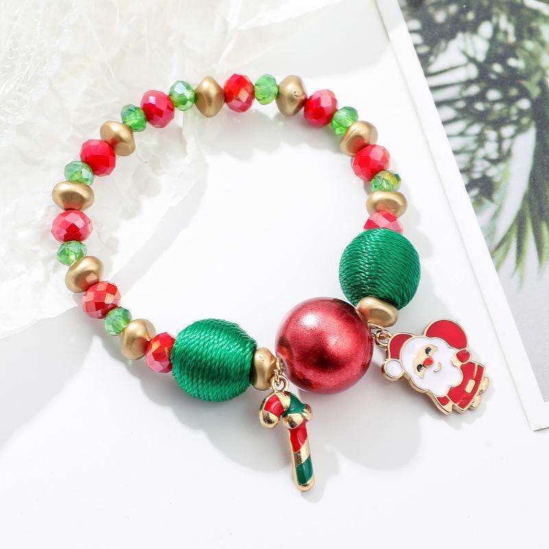 MOQ:6PCS Christmas color bracelet wholesale