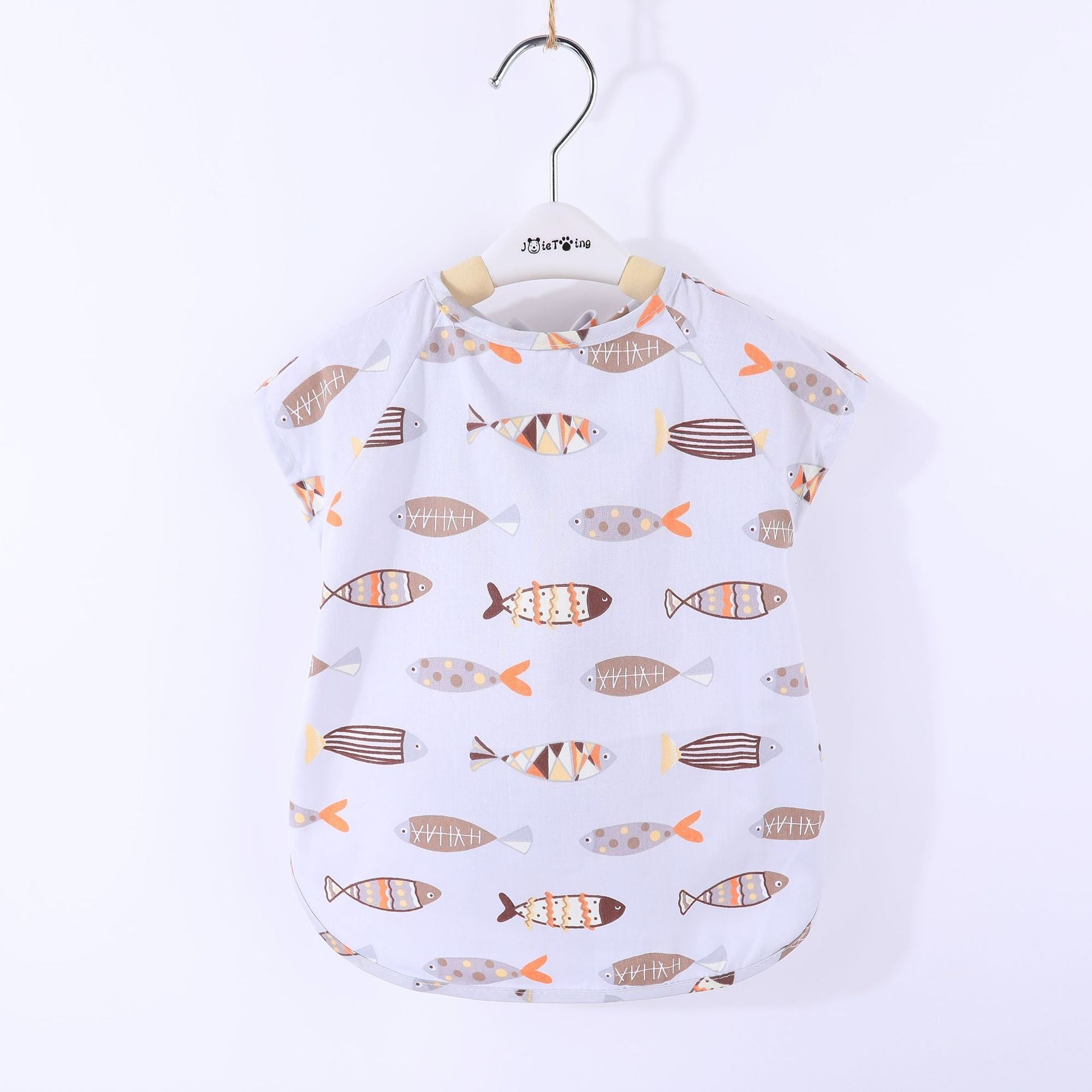 Baby Eating Gowns Children's Aprons Waterproof Bibs Anti-dirty Rice Pockets