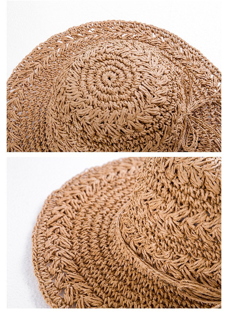 MOQ 4PCS  Hollow Out Straw Hat Wholesale