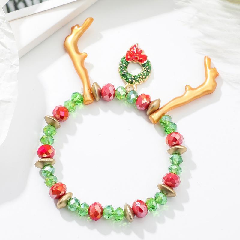 MOQ:6PCS Christmas color bracelet wholesale