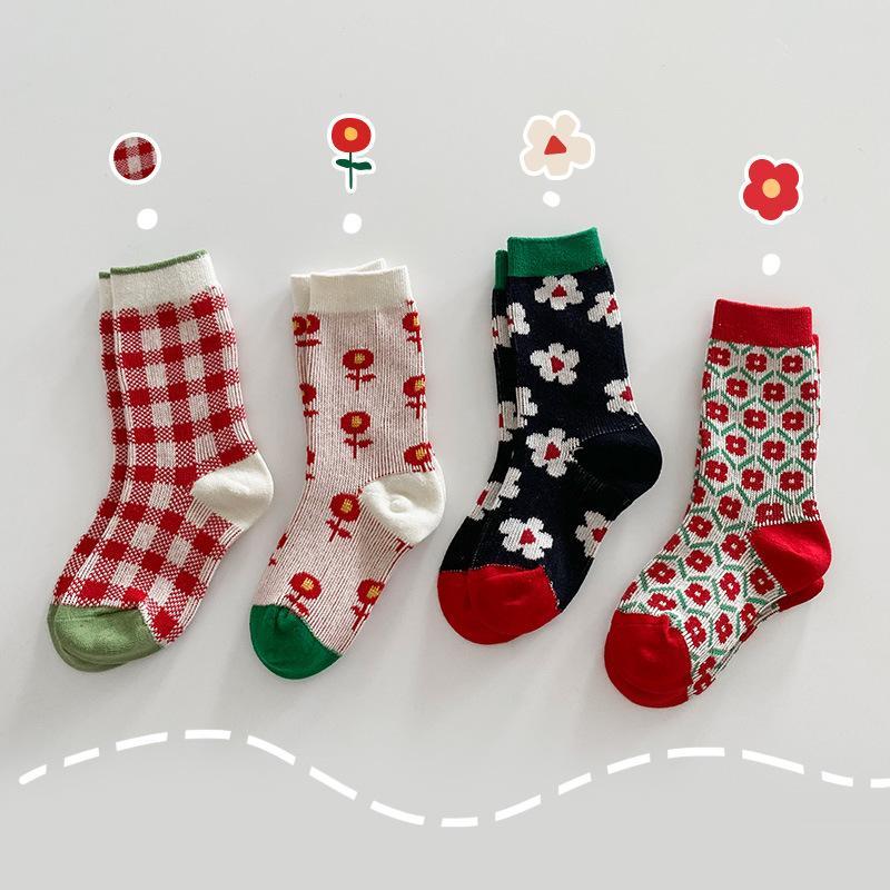 MOQ 8Pairs Children's cotton socks Wholesale