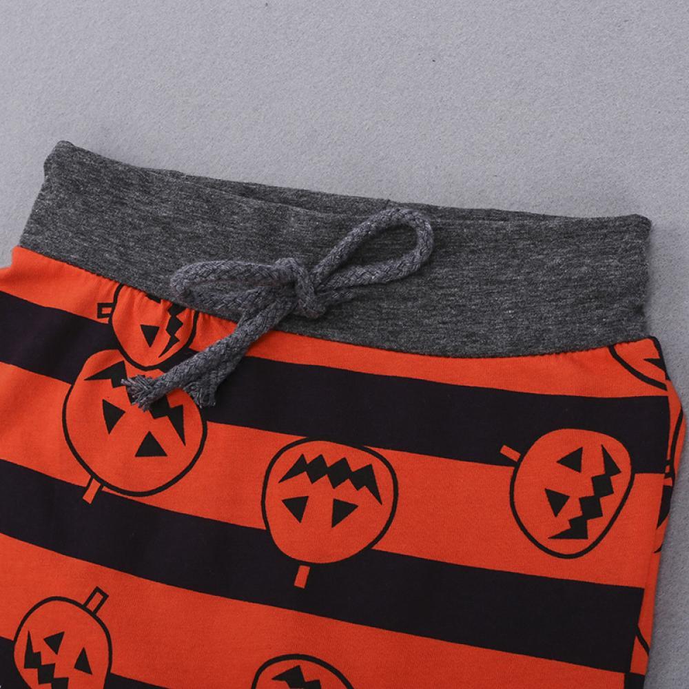 Baby Boys Autumn Halloween Pumpkin Set Baby Wholesale Suppliers