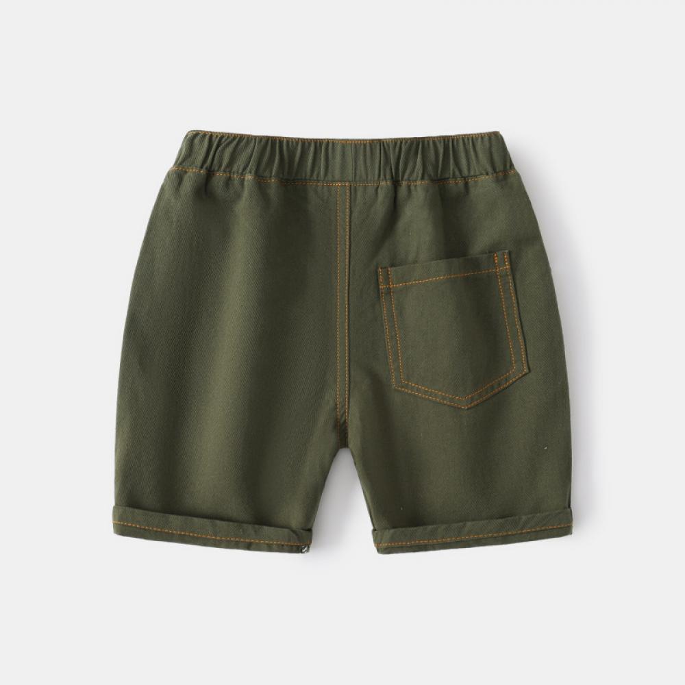 Toddler Boys Summer Fifth Solid Pants Shorts Boy Summer Outfits