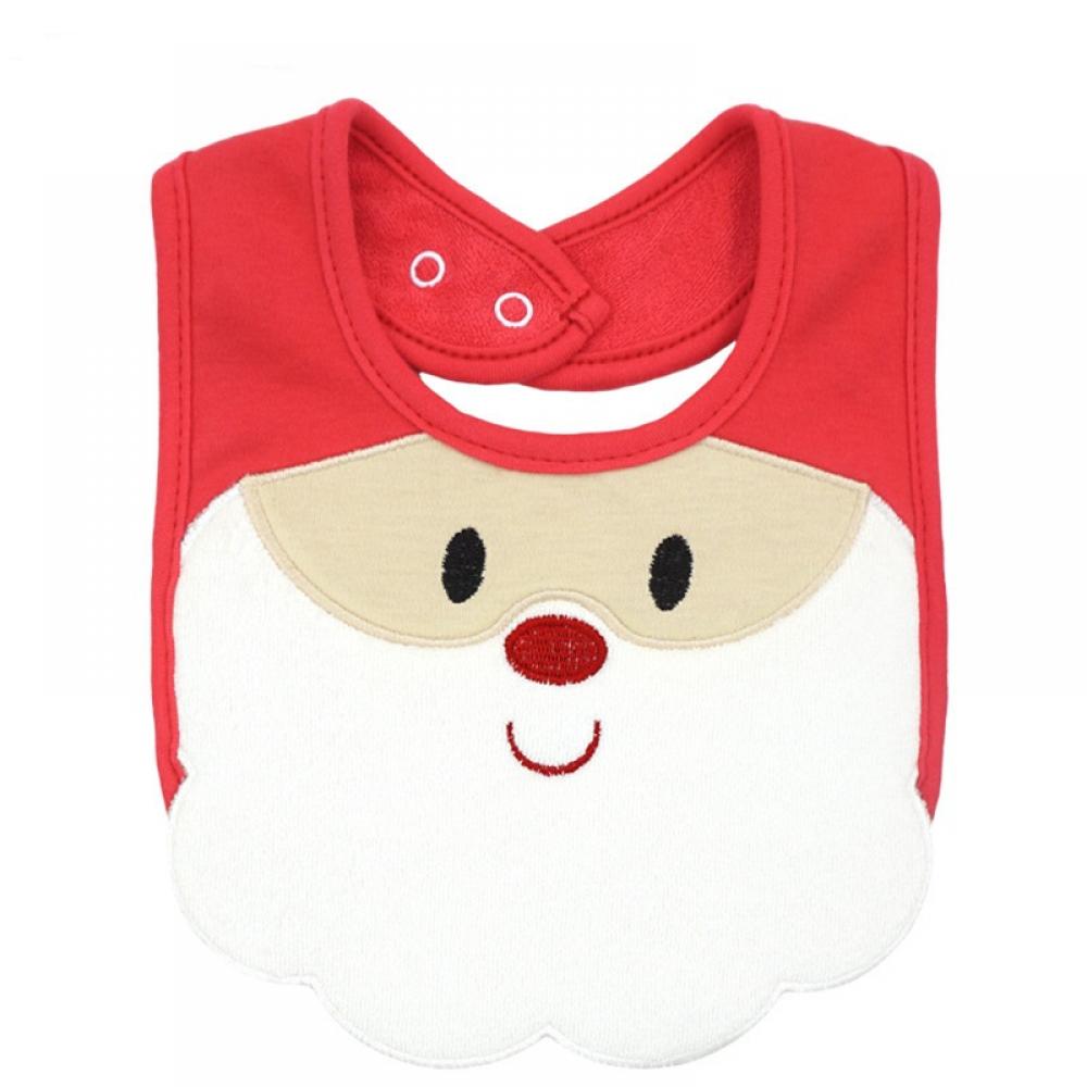 MOQ 3PCS Baby Double Button Saliva Towel Baby Accesories Wholesale