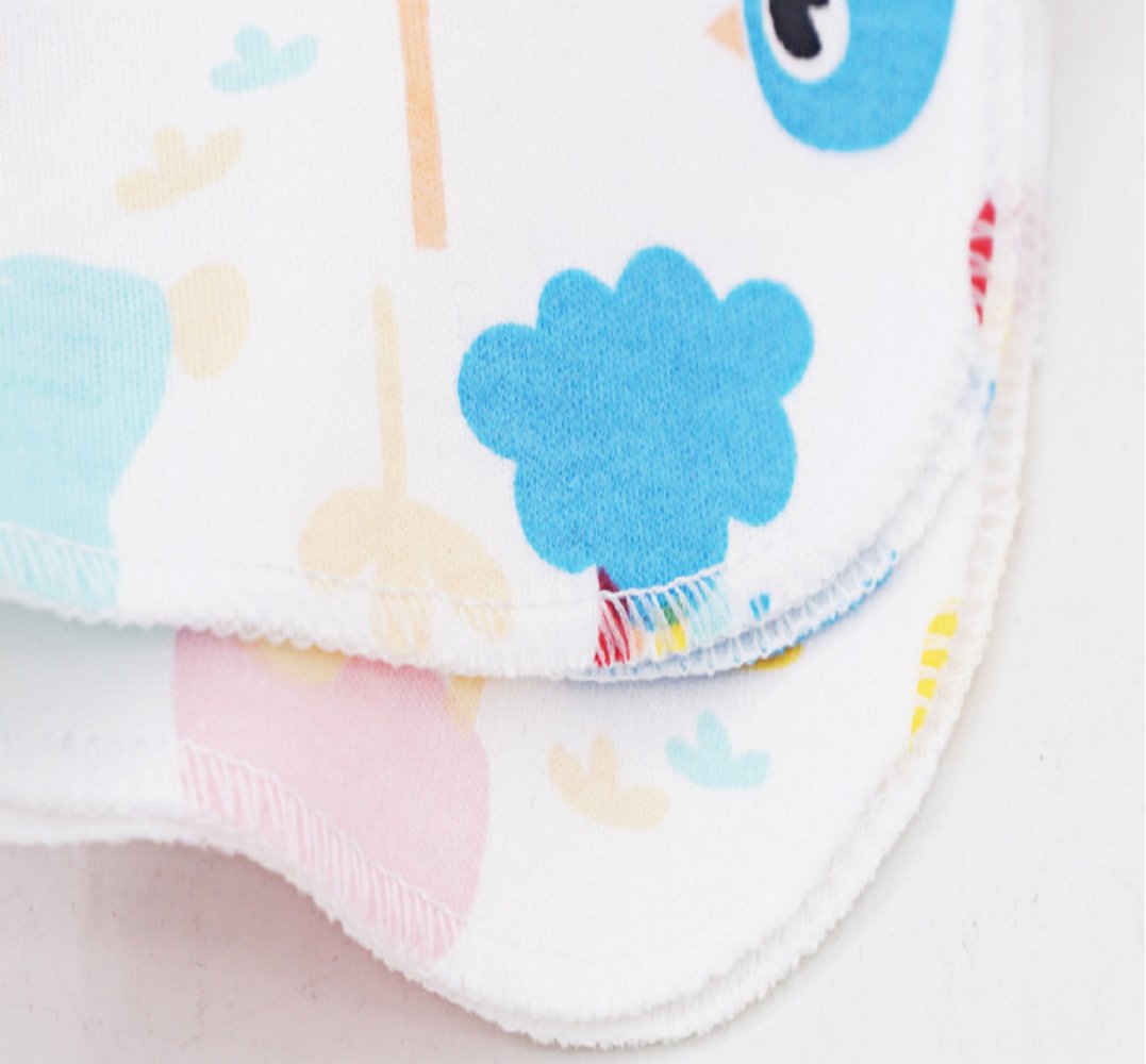 8-Piece Baby Mouth Towel With Animal Pattern Baby Accesories Wholesale