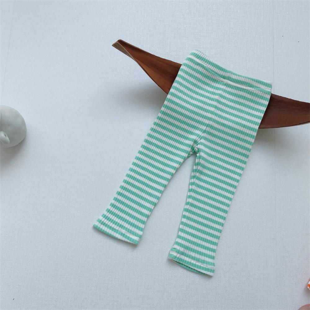 Baby Girls Korean Autumn/Winter Striped Cotton Pants Wholesale Clothing Baby