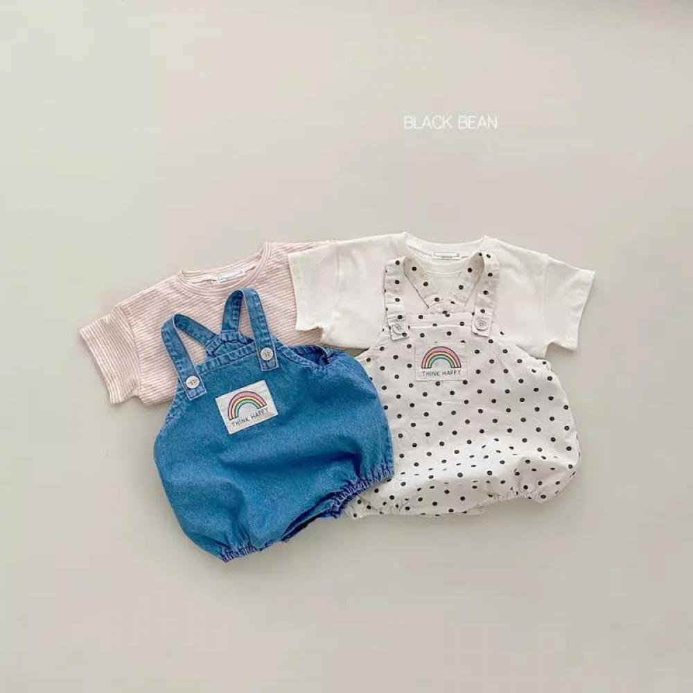 0~2Y Children's Denim Suspender Bag Fart Clothes 2022 Summer New Products Romper Girls Suspender Bag Fart Pants Baby Rompers Wholesale Baby Clothes