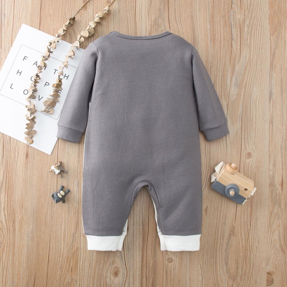 Boys Summer Baby Boy Koala Short Sleeve Jumpsuit Boutique Baby Clothes Wholesale