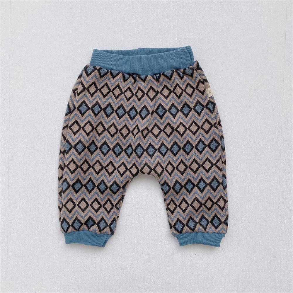 Baby Boys Autumn Korean Knitted Woolen Pants Wholesale Clothing Baby