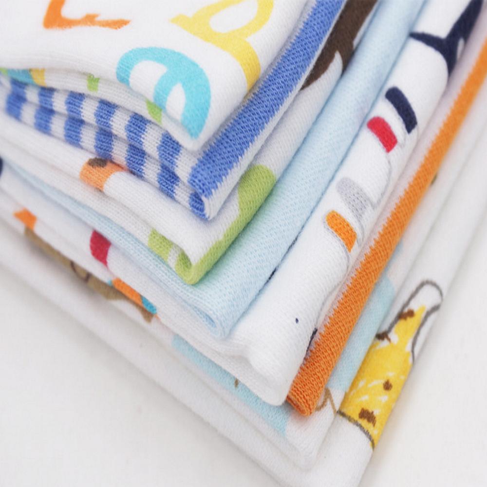 8-Piece Baby Mouth Towel With Animal Pattern Baby Accesories Wholesale