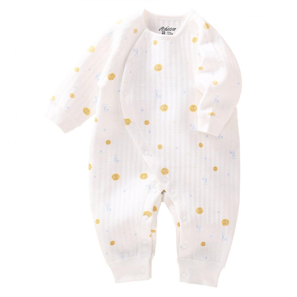 Newborn Baby Padded Three-layer Warm Romper Baby Wholesales