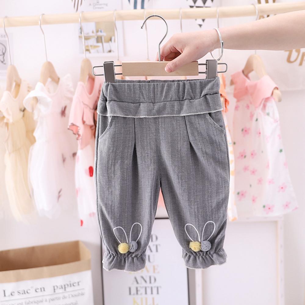 Girls Summer Girls' Thin Solid Color Mosquito Proof Pants Wholesale Girl Boutique Clothing
