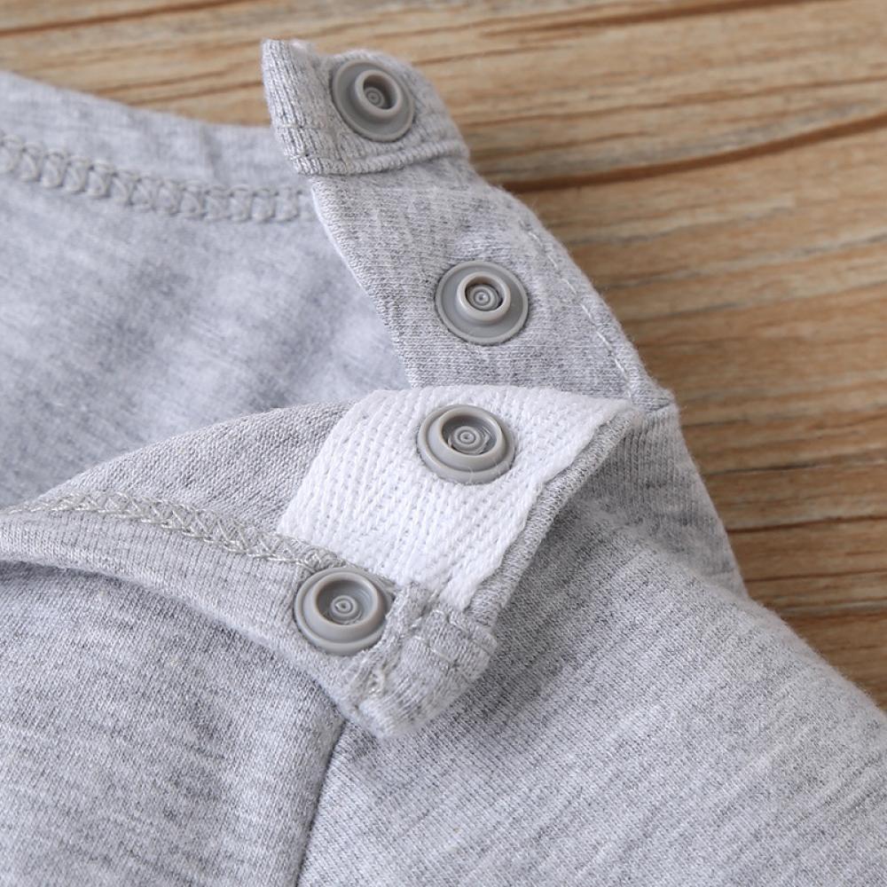 Boys Summer Baby Boy's Letter Print Short Sleeve Round Neck Jumpsuit Buy Baby Clothes Wholesale