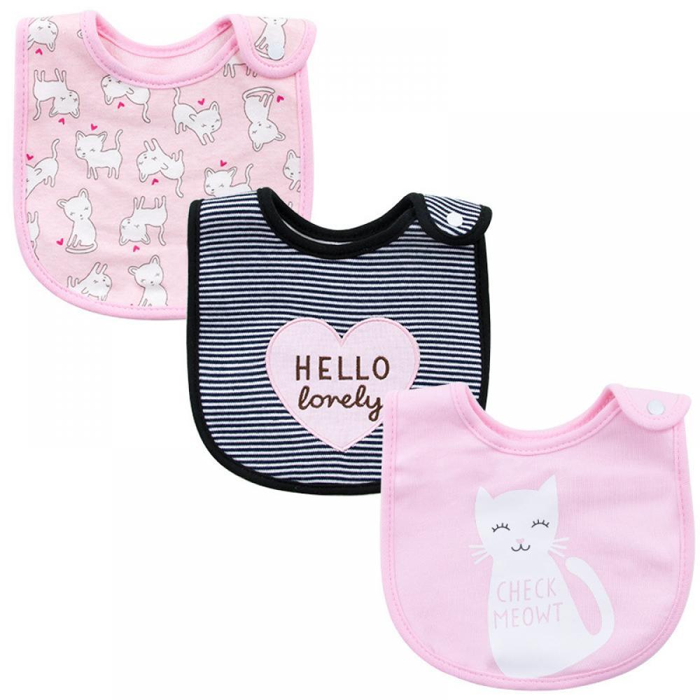 MOQ 3PCS Baby Printed Saliva Towel Set Baby Accessories Wholesale