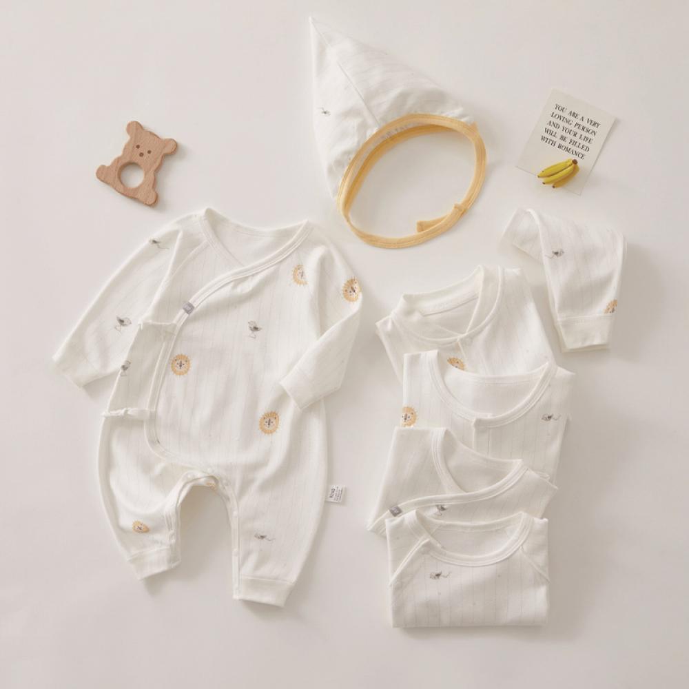 Newborn Clothes Spring And Autumn Rompers Long-Sleeved Slanted Lace Butterfly Clothes Romper Summer Baby Clothes Baby Clothes Wholesale