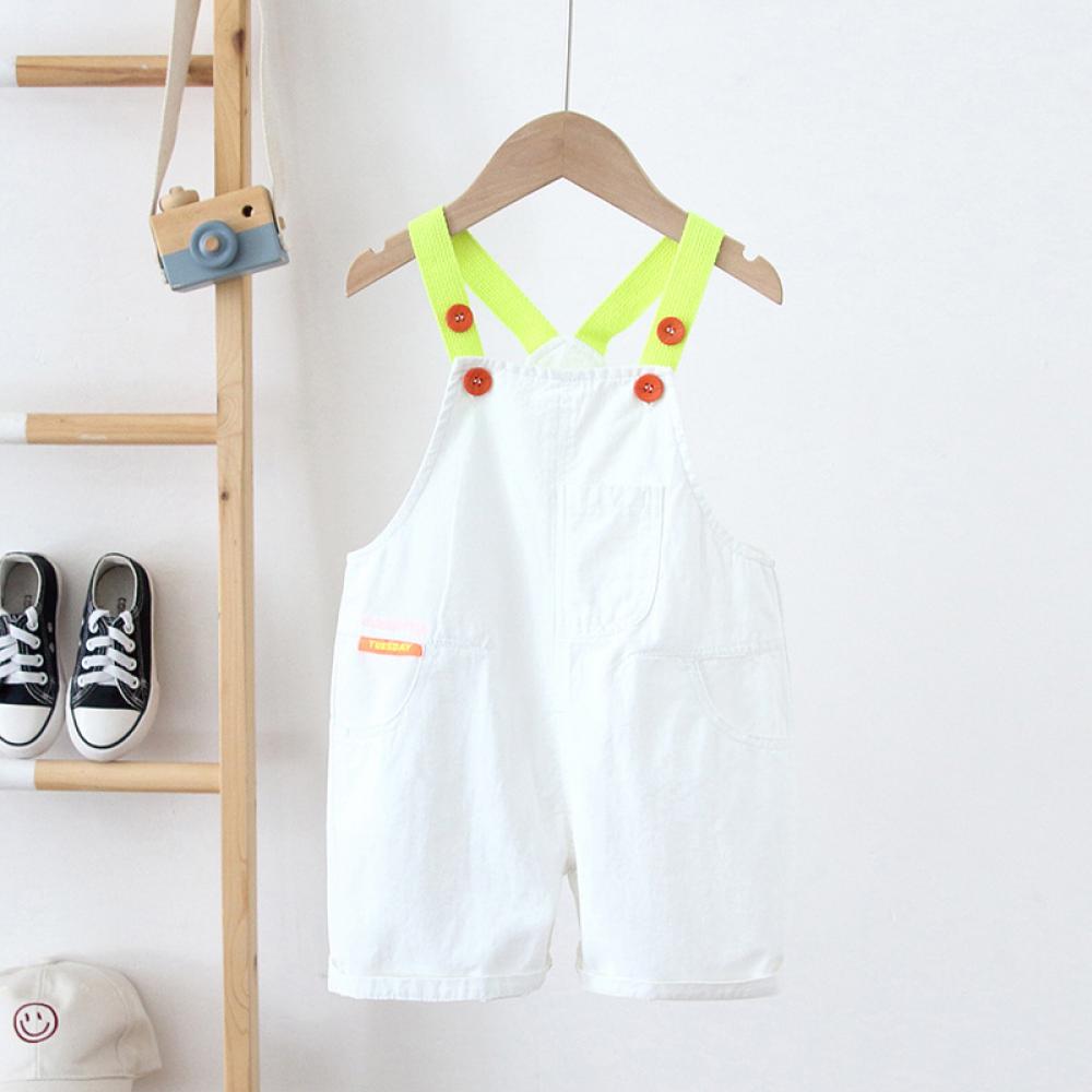 Unisex Boys And Girls Summer Suspenders Overall INS Trendy Wholesale Girl Boutique Clothing