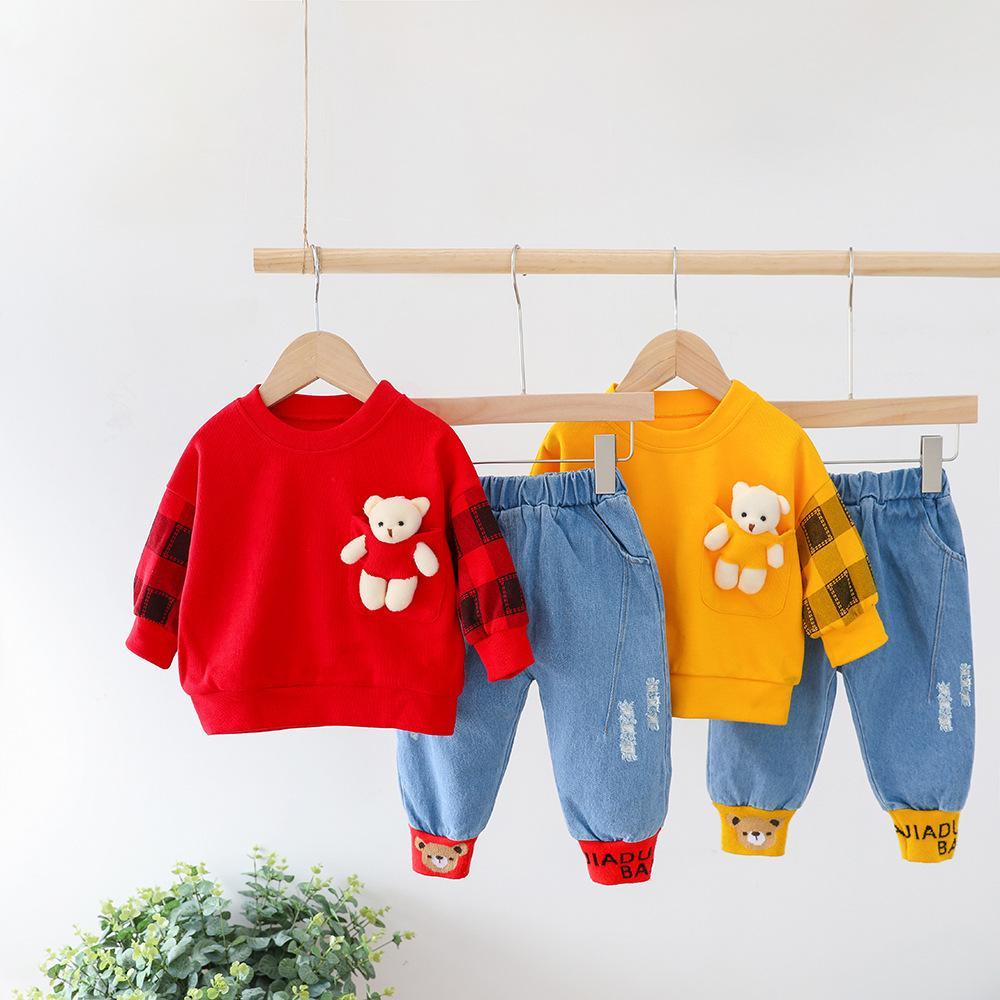 Baby Boys Spring/Autumn Long-sleeve Set Babywear Wholesale