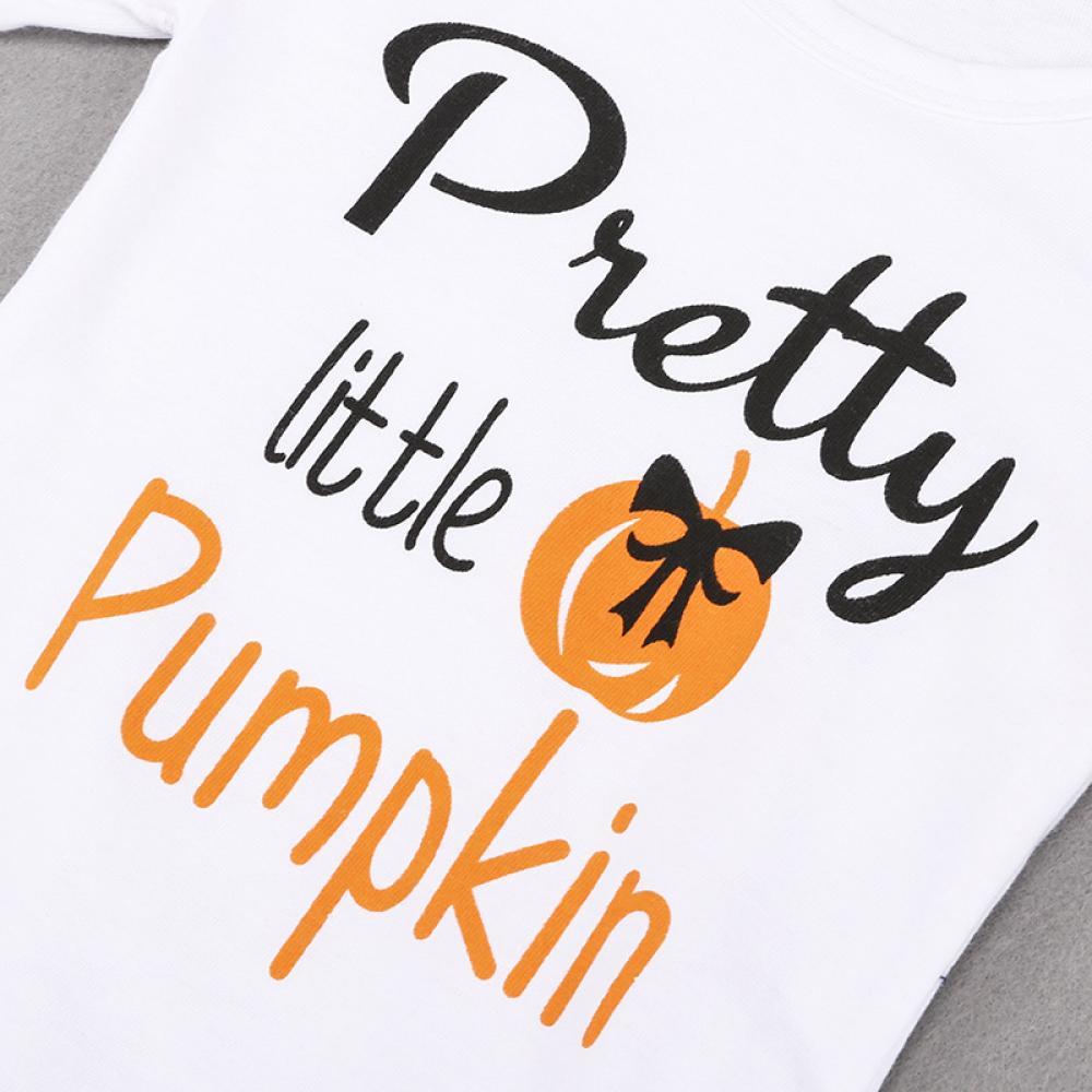 Baby Boys Autumn Halloween Pumpkin Set Baby Wholesale Suppliers