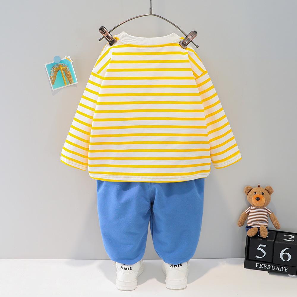 Baby Boys Spring/Autumn Long-sleeve Korean Style Set Baby Boutique Clothing Wholesale