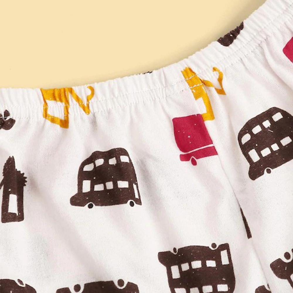 Boys Summer Boys Cartoon Car Printed Round Neck Short Sleeve T-Shirt & Pants Wholesale Boys Clothing Suppliers