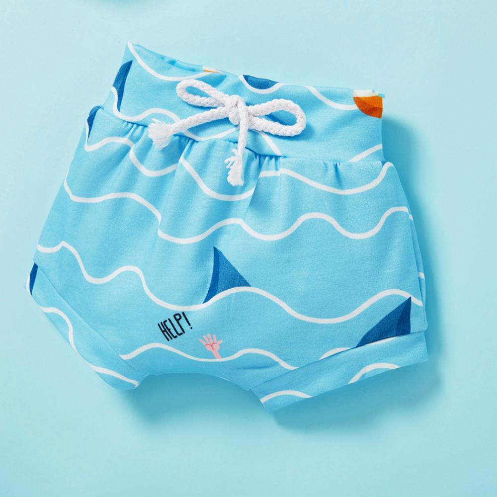 Boys Summer Baby Boy Shark Print Sleeveless Vest & Shorts Buy Baby Clothes Wholesale
